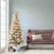 6ft. Pre-Lit Arctic Fir Artificial Potted Christmas Tree, Warm White LED Lights